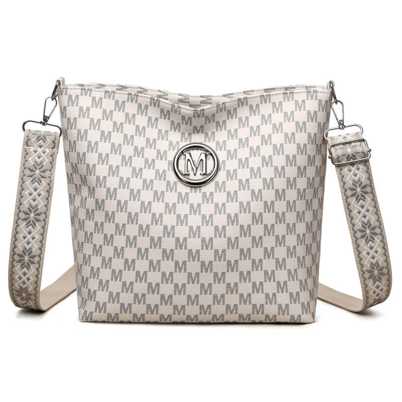Sac à bandoulière rétro en cuir souple, simple et tendance