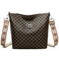 Sac à bandoulière rétro en cuir souple, simple et tendance